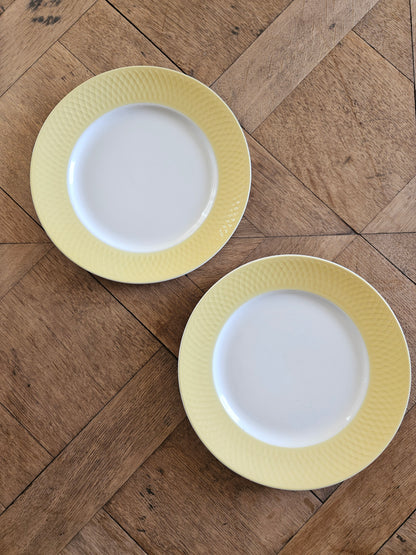 Mix d’assiettes plates dépareillées #1