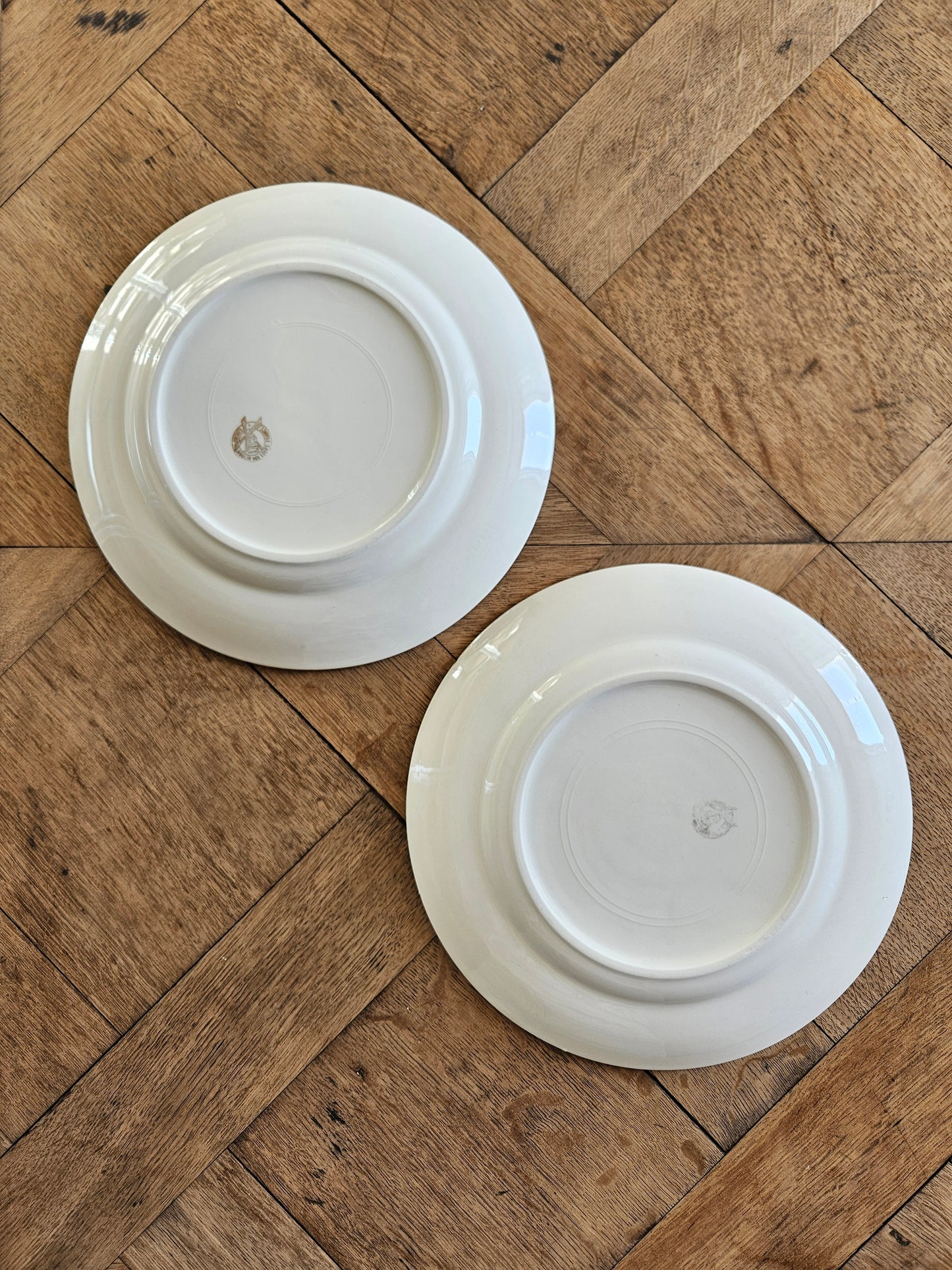 Mix d’assiettes plates dépareillées #1