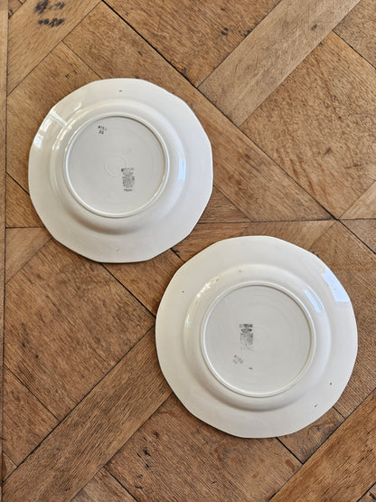 Mix d’assiettes plates dépareillées #1