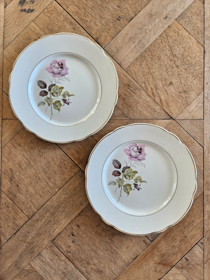 Mix d’assiettes plates dépareillées #1