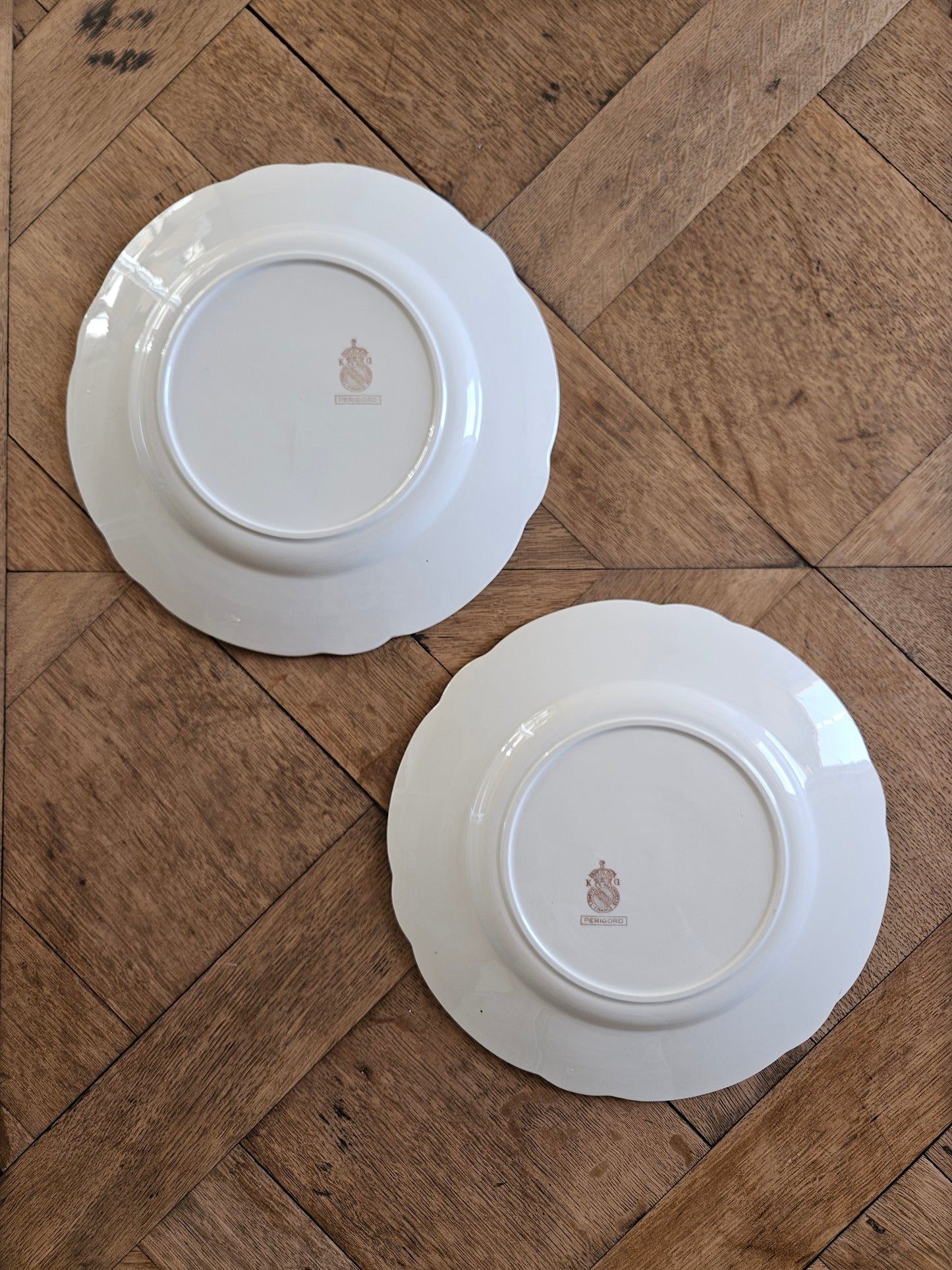 Mix d’assiettes plates dépareillées #1