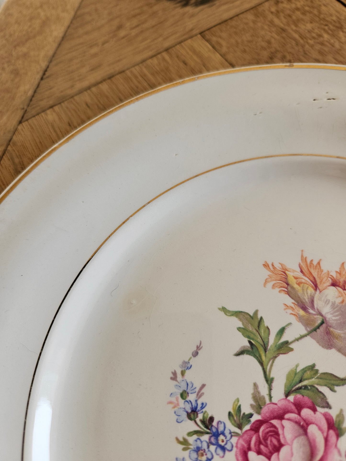 Mix d’assiettes plates dépareillées #1