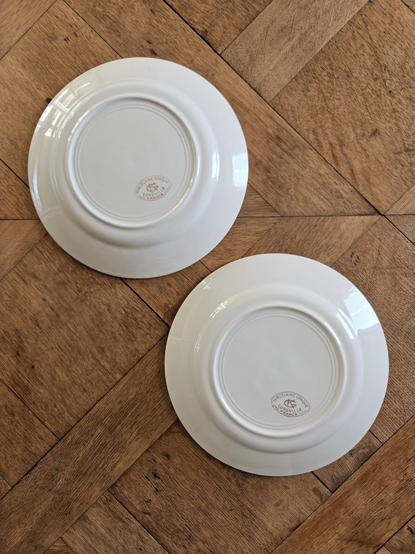 Mix d’assiettes plates dépareillées #2