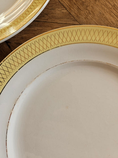 Mix d’assiettes plates dépareillées #2