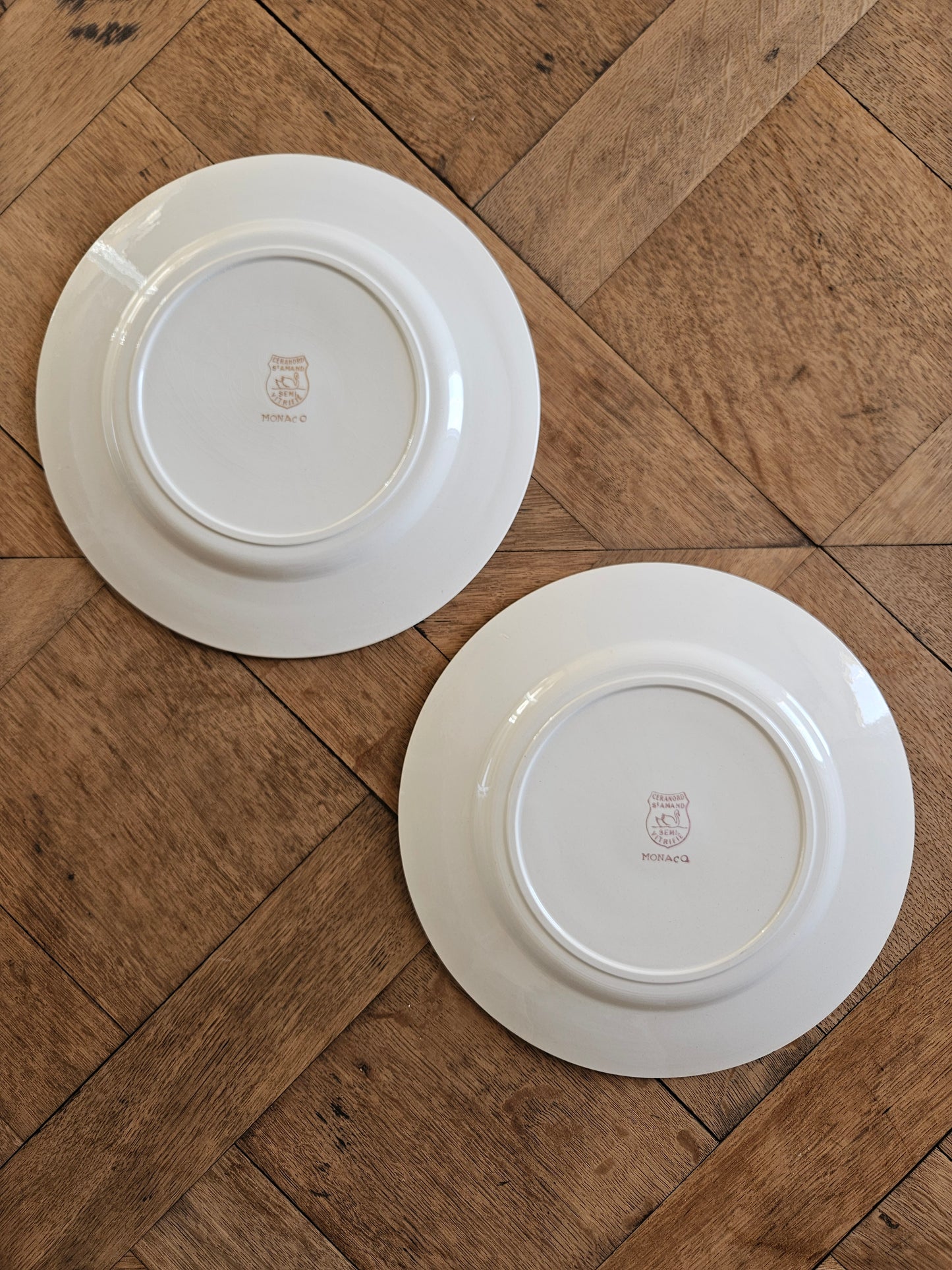 Mix d’assiettes plates dépareillées #2