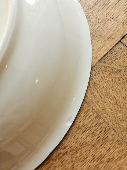 Plat creux porcelaine de Vierzon