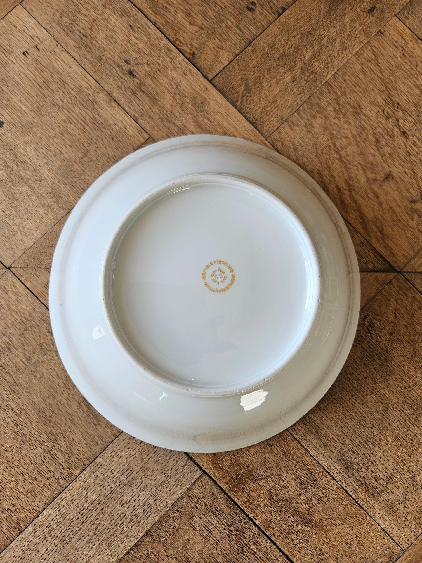 Saladier porcelaine de Vierzon