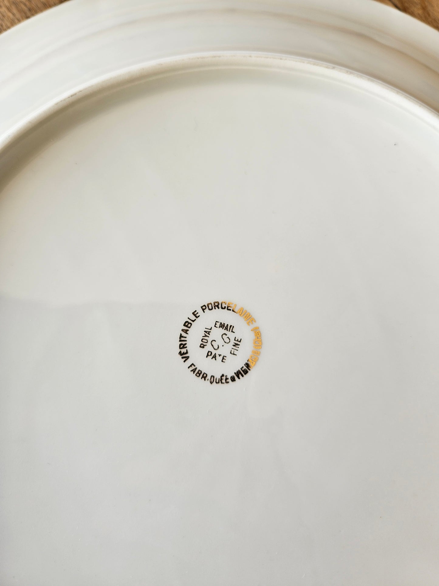 Estampille porcelaine de Vierzon 