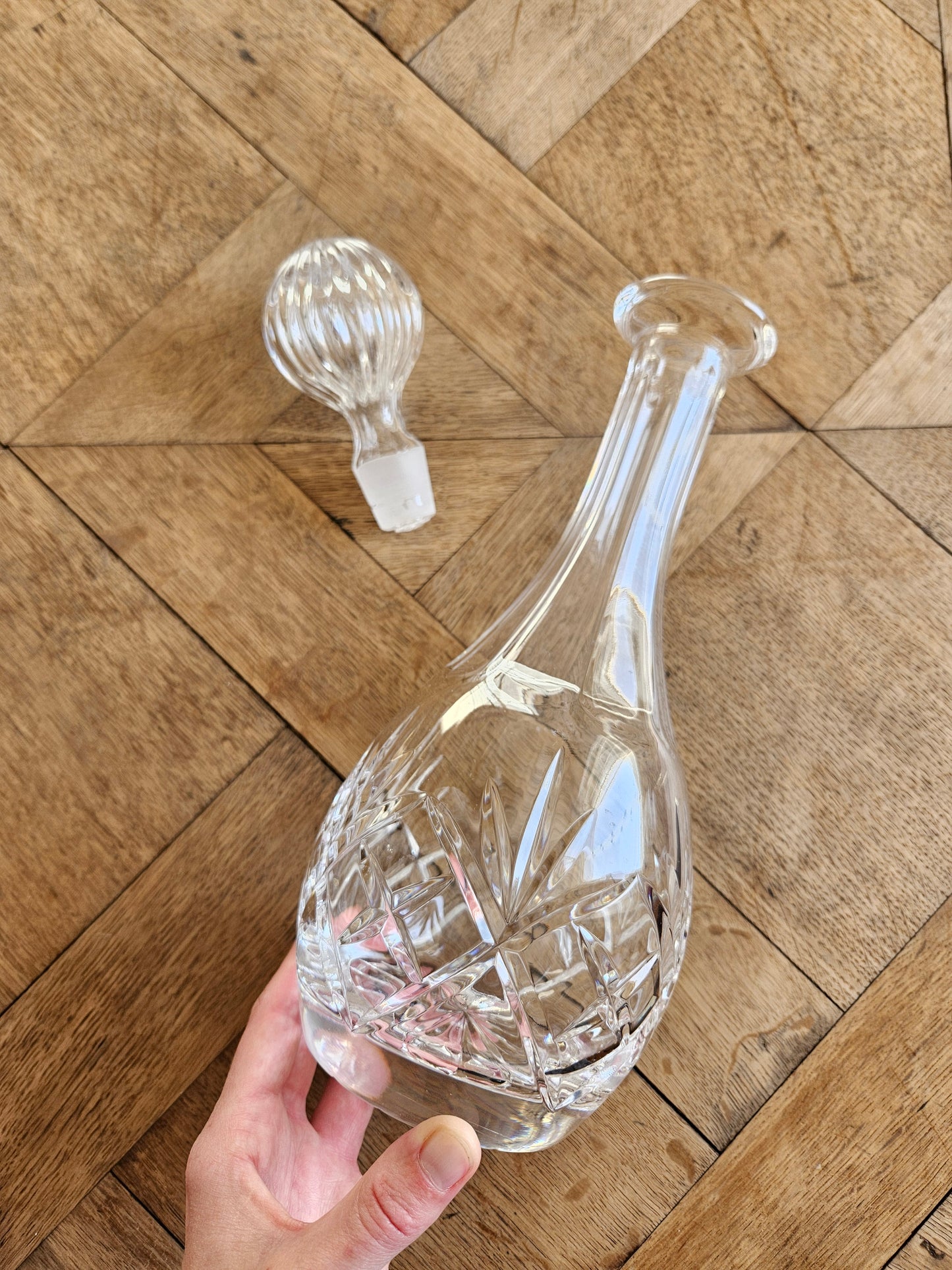 Carafe ancienne en cristal