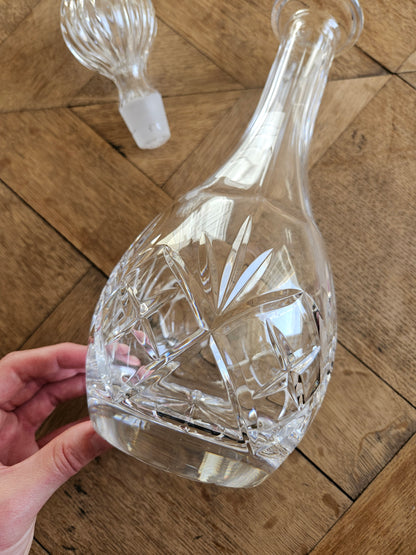 Carafe ancienne en cristal