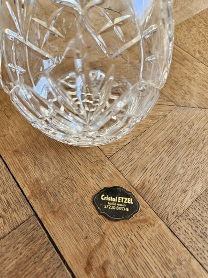 Carafe ancienne en cristal