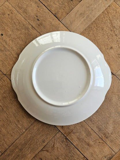 Plat à gâteau vintage style Art Déco