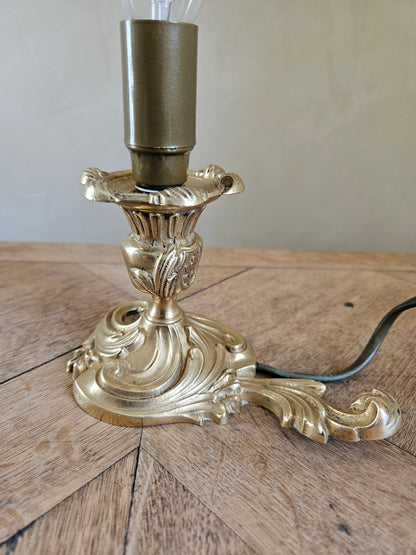 Lampe bougeoir vintage