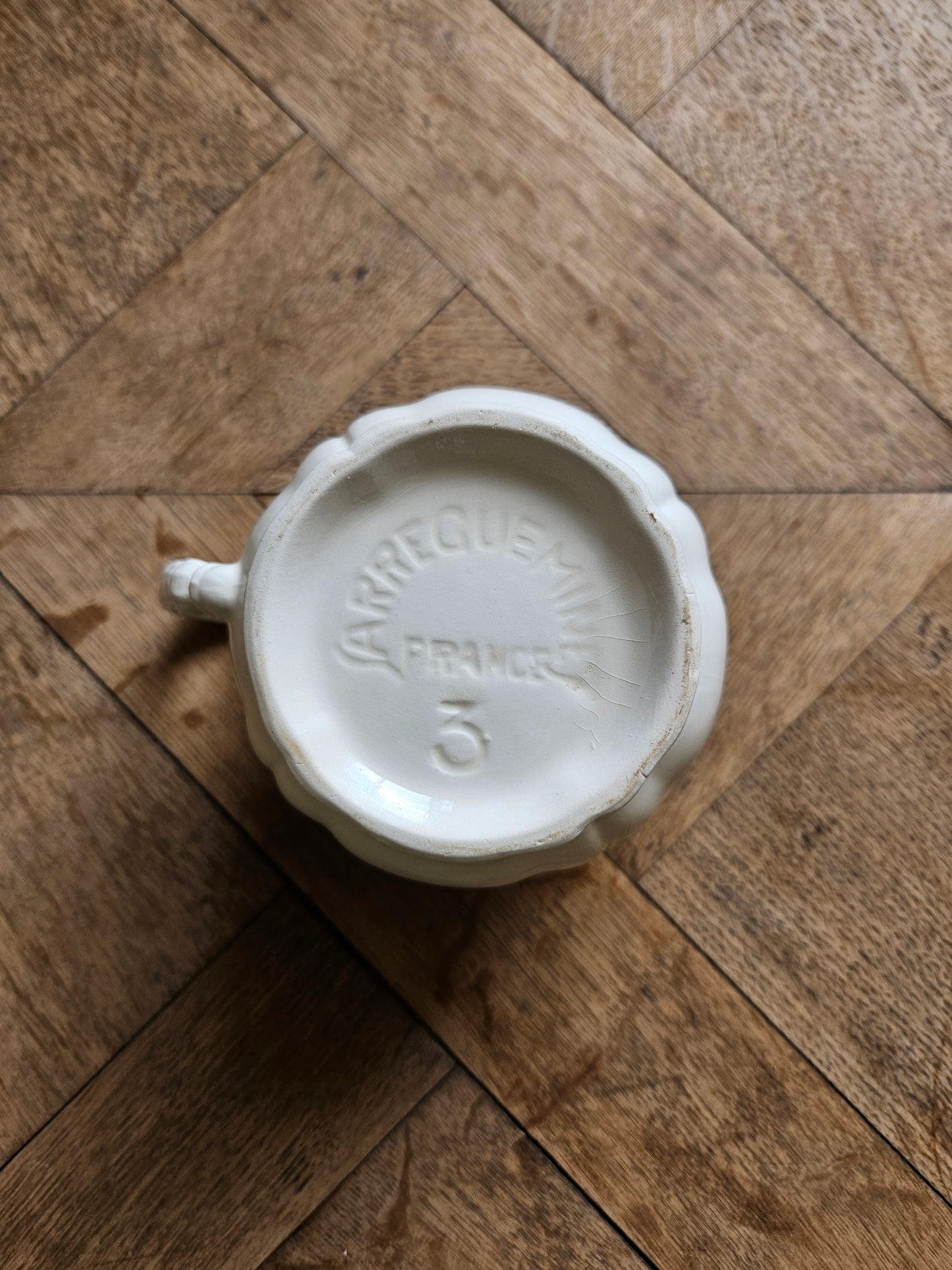 Pot à lait ancien Sarreguemines