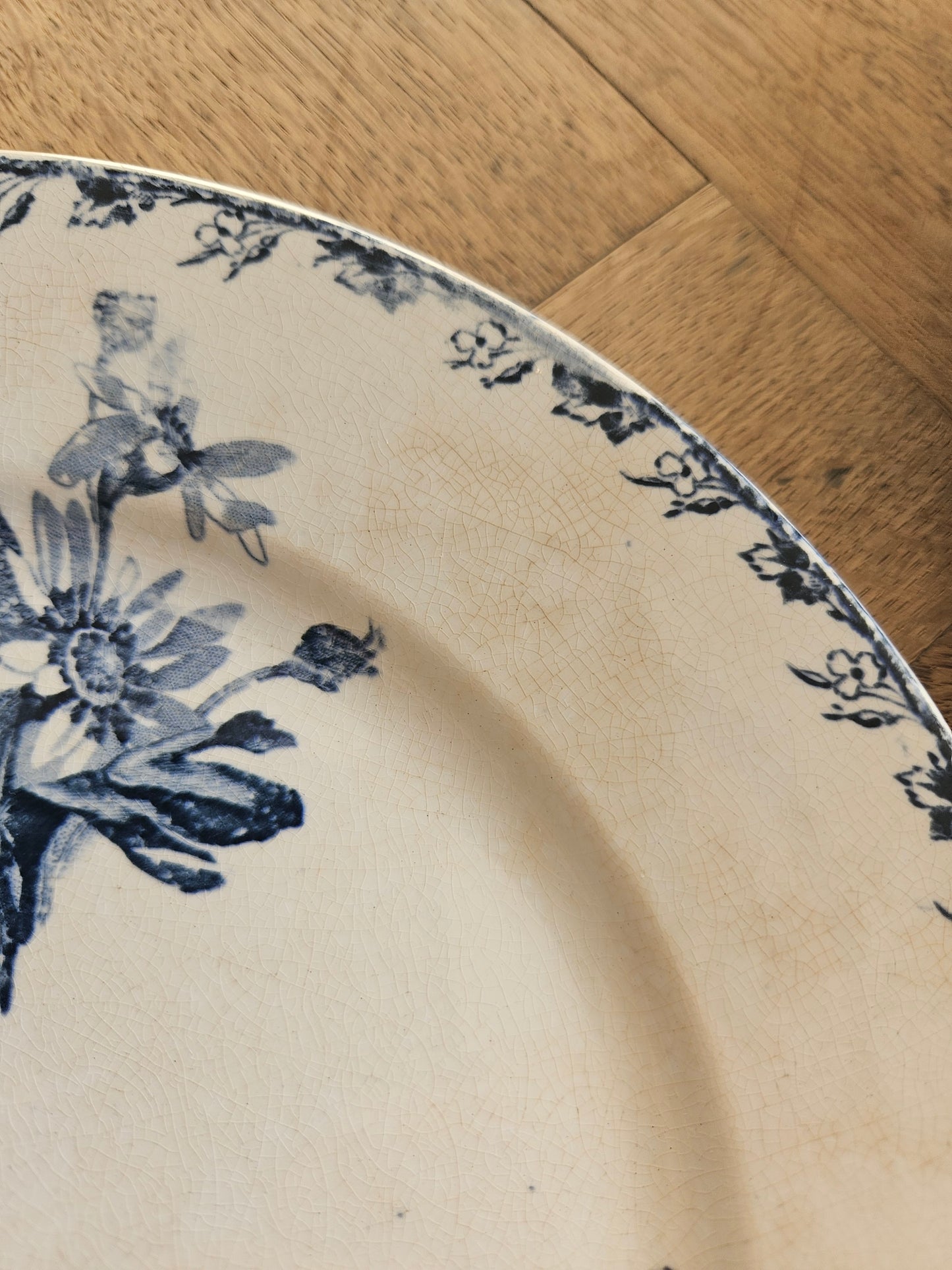 Assiettes plates U&C Sarreguemines, Stella #2