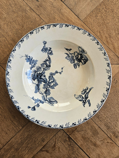 Assiette creuse U&C Sarreguemines, Stella