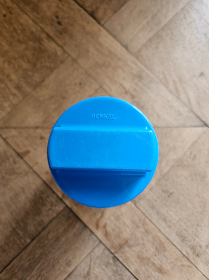 Pot Henkel, fleurs bleues