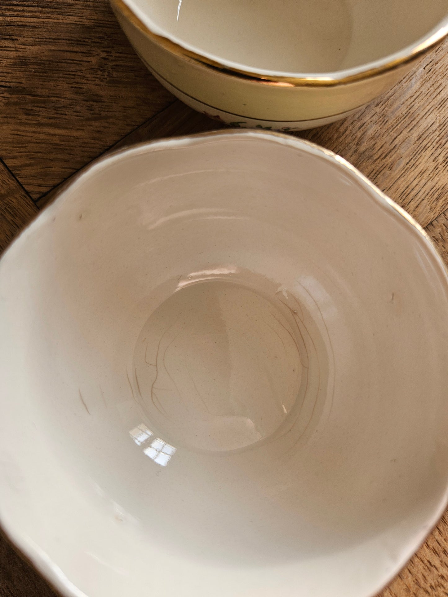 Tasses vintage Sarreguemines, Huguette