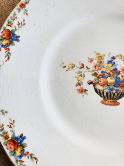 Assiettes à dessert Faïencerie d’Onnaing