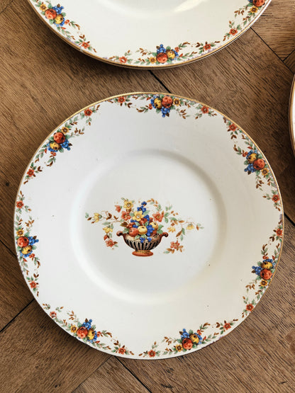 Assiettes à dessert Faïencerie d’Onnaing