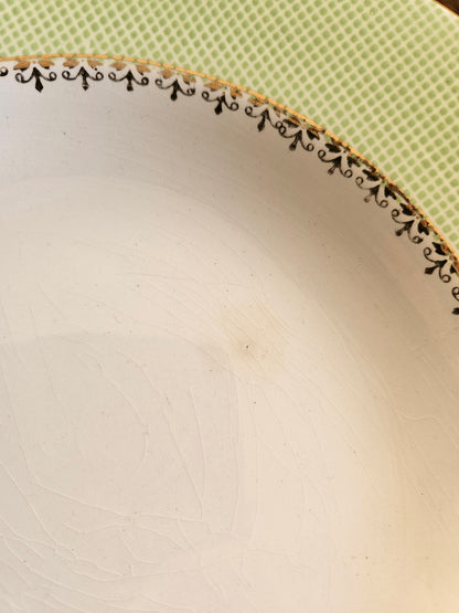 Assiettes creuses dépareillées "Mandala"