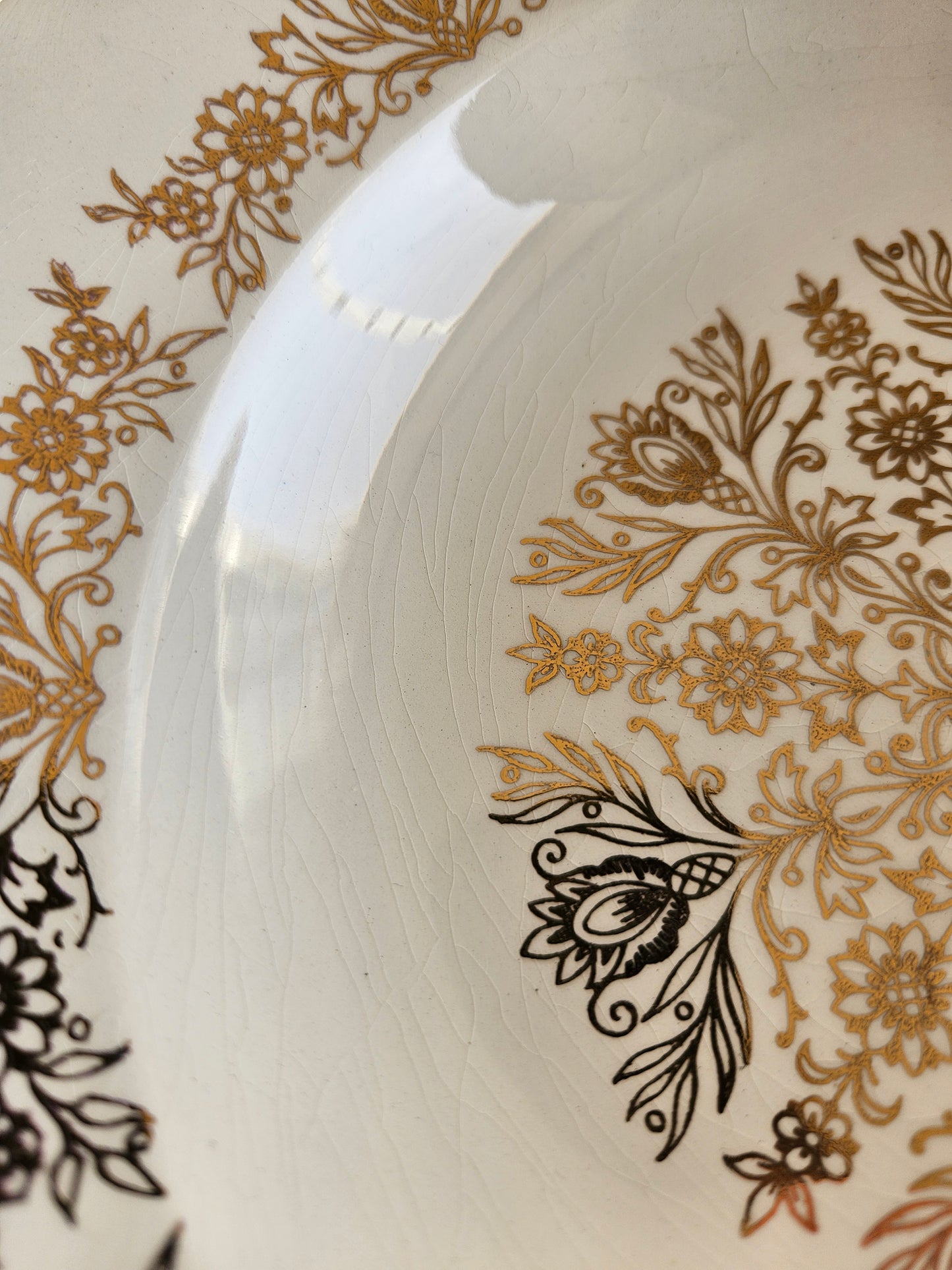 Assiettes creuses dépareillées "Mandala"