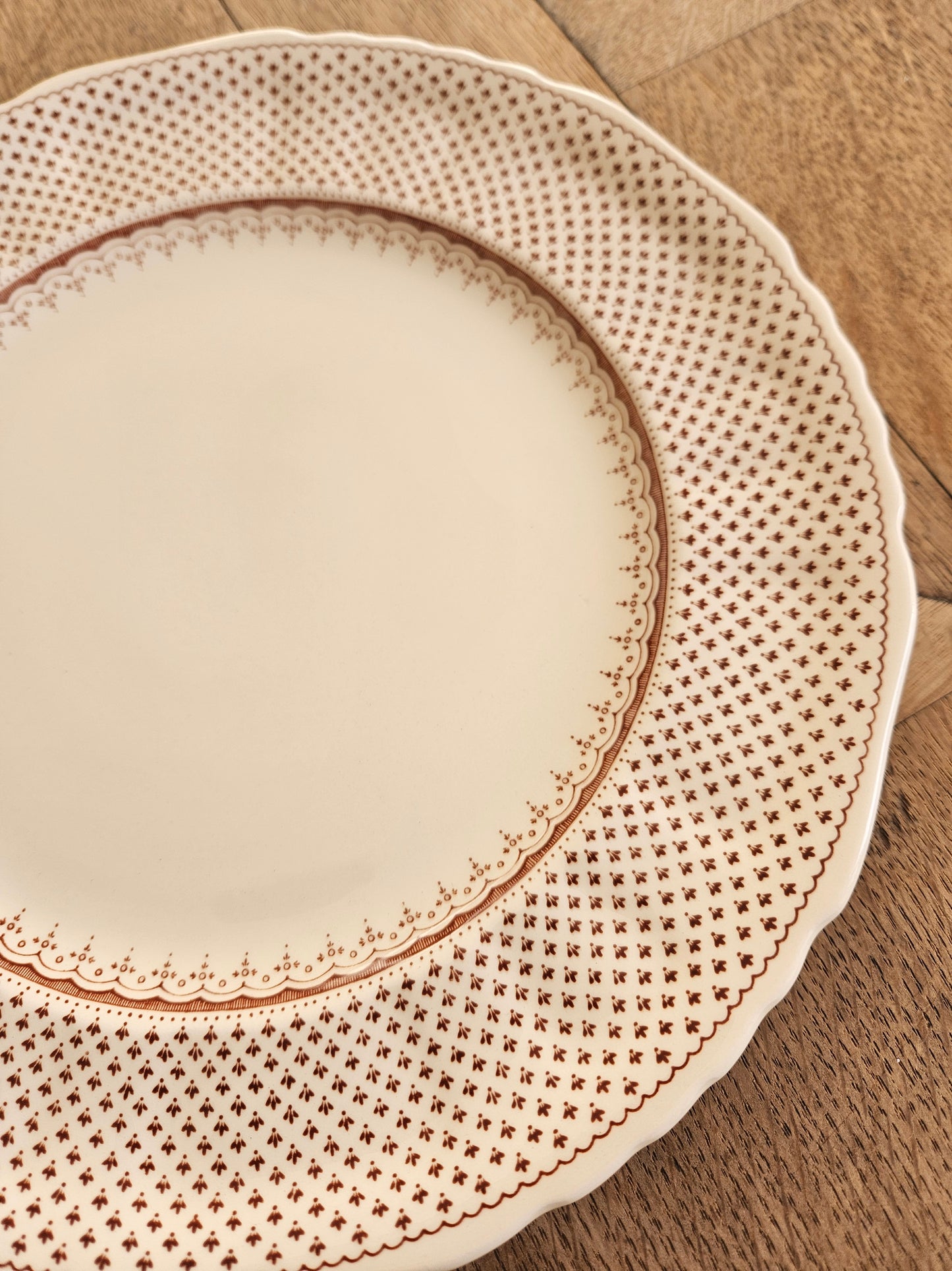 Assiettes plates Mason’s, Ashlea