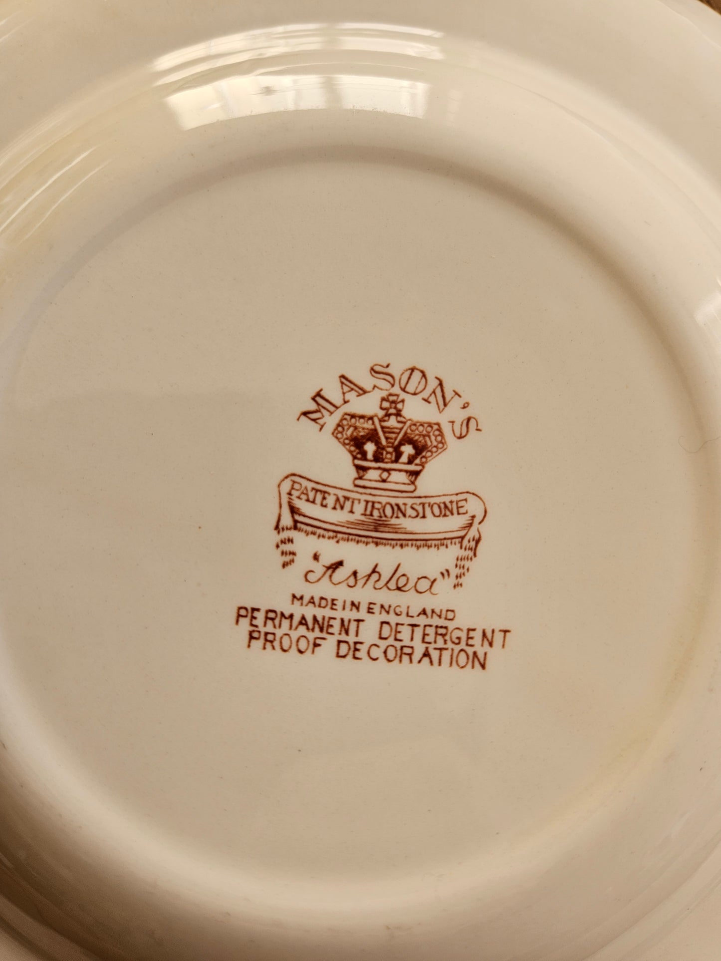 Assiettes creuses Mason’s, Ashlea