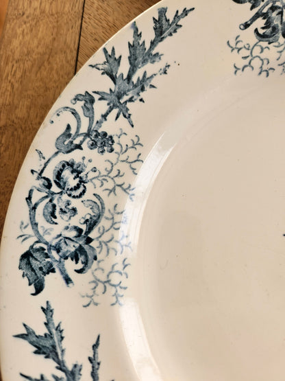 Assiettes plates Longwy, Cyrano