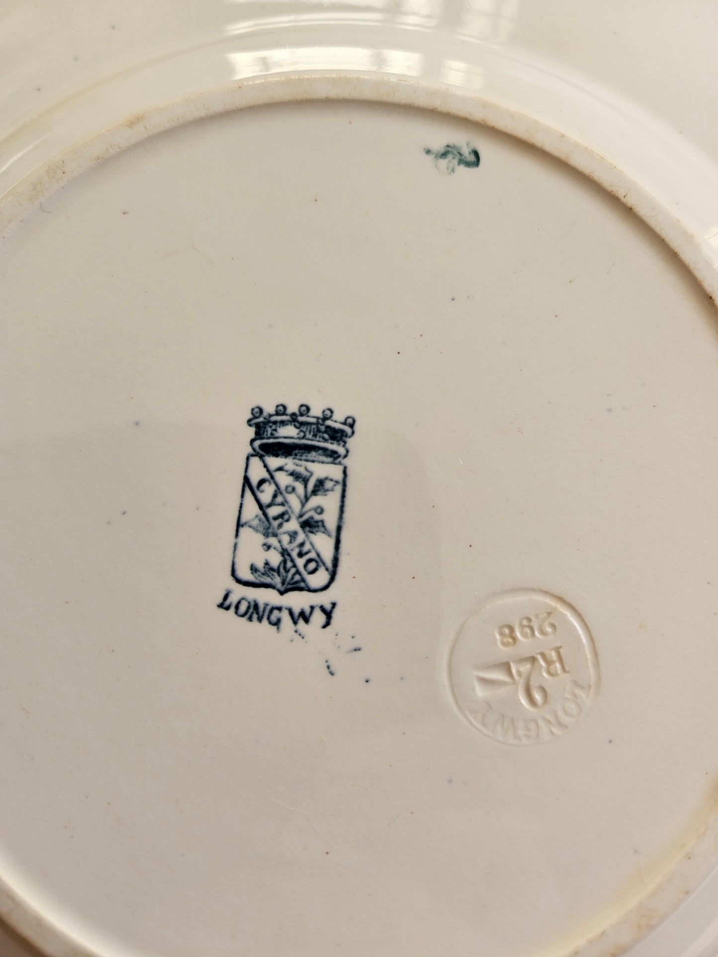 Assiettes creuses Longwy, Cyrano