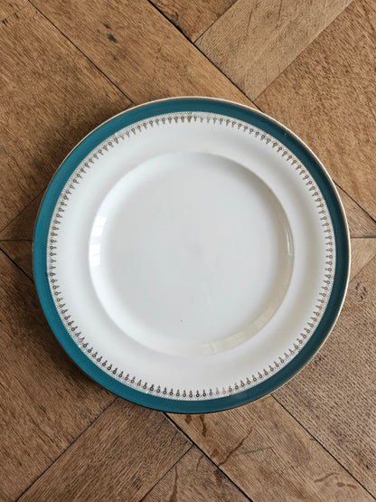 Assiettes plates dépareillées "Noël"