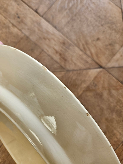 Plat ovale rétro Badonviller, Francine