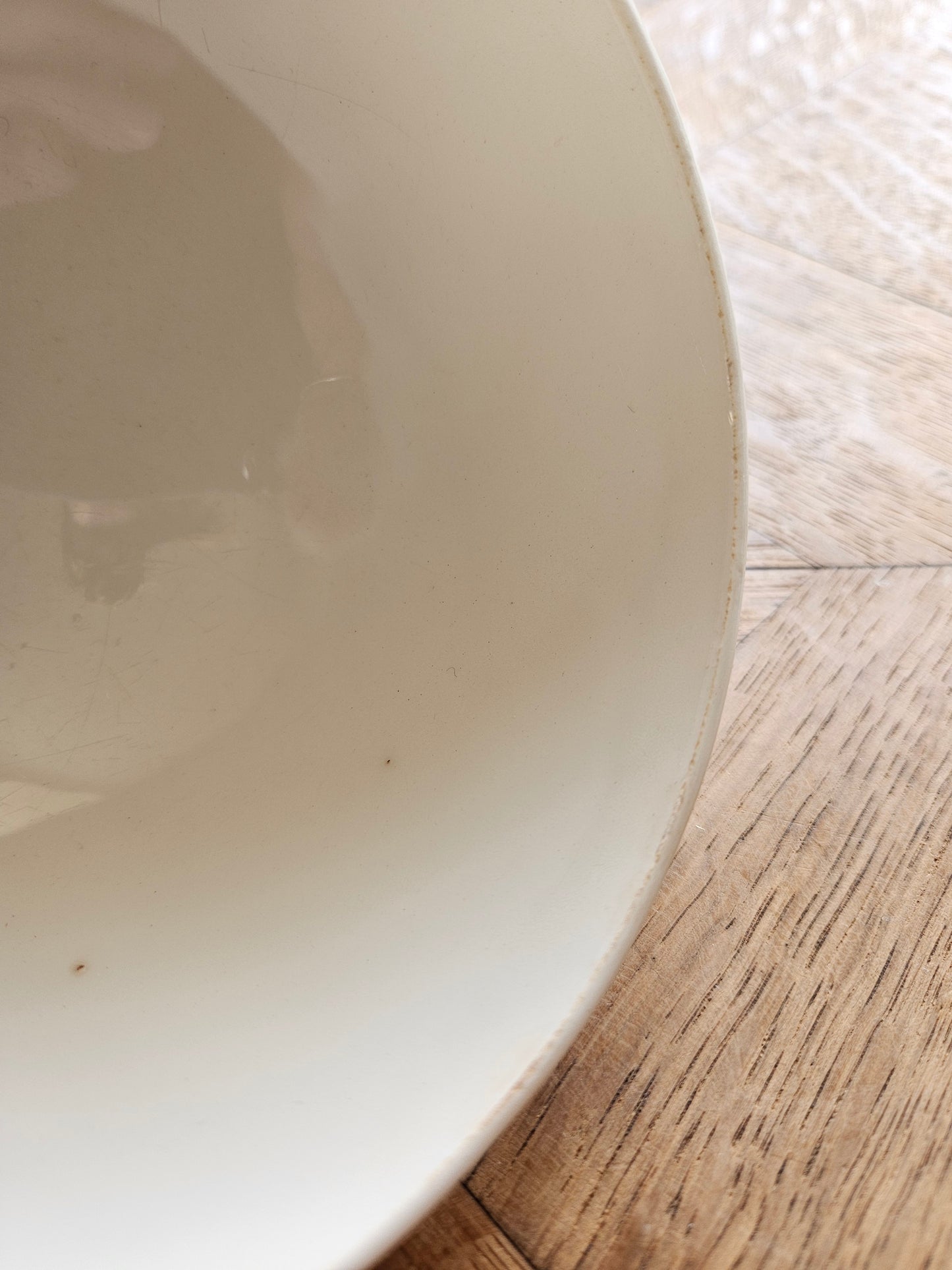 Bol à facettes liseré doré