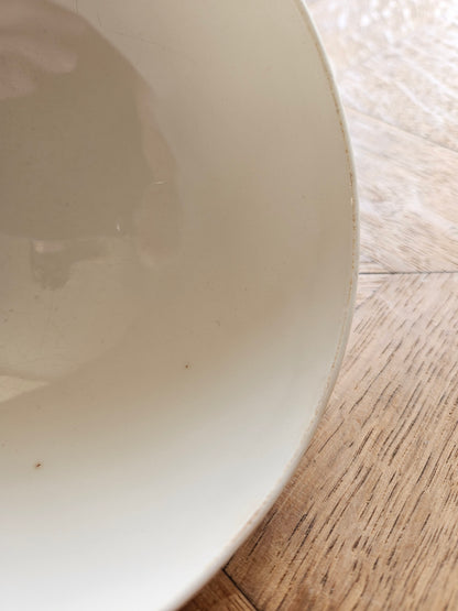 Bol à facettes liseré doré