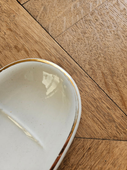 Porte peigne K&G Lunéville, doré