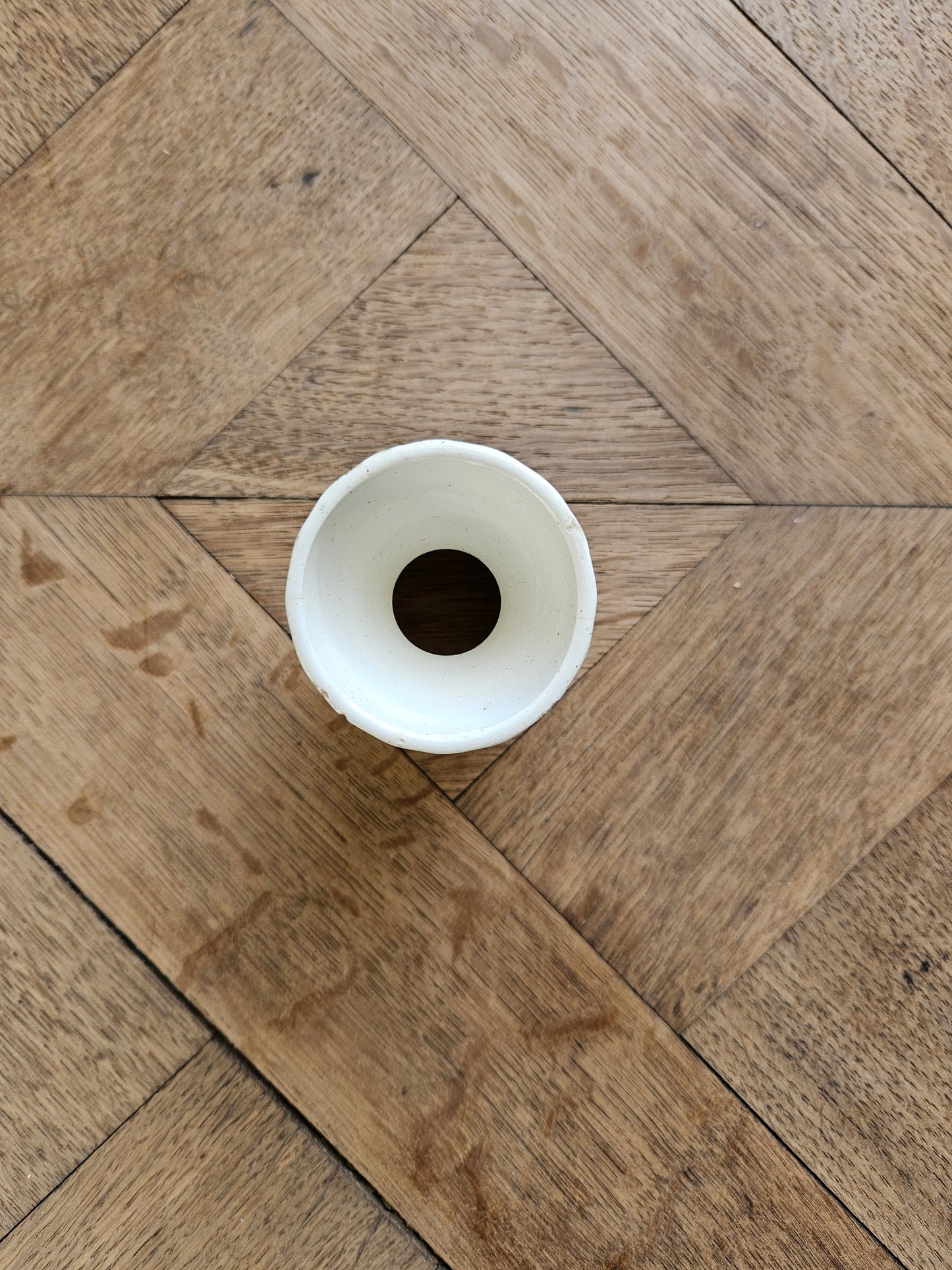 Coquetier diabolo ancien vert