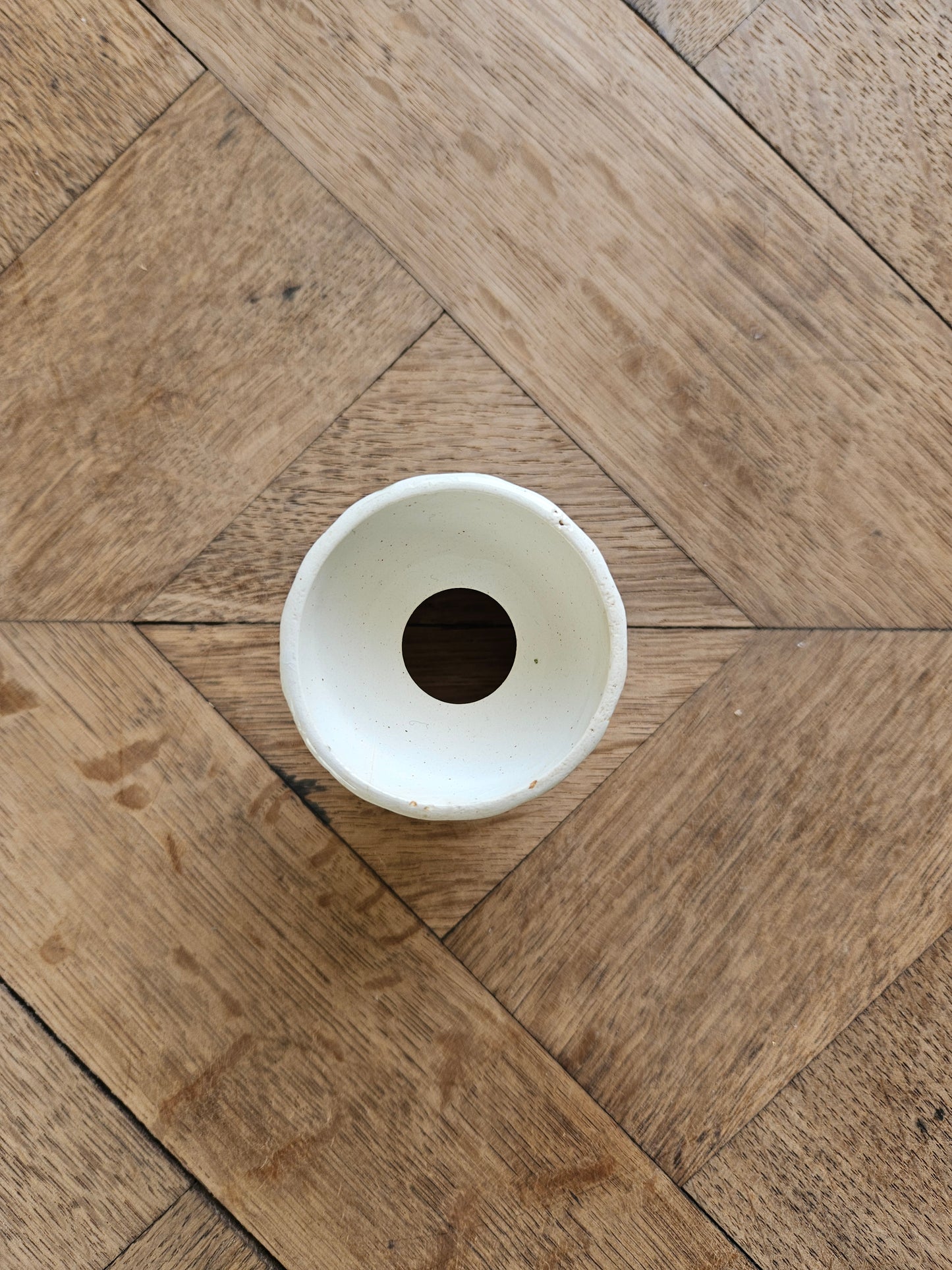 Coquetier diabolo ancien vert