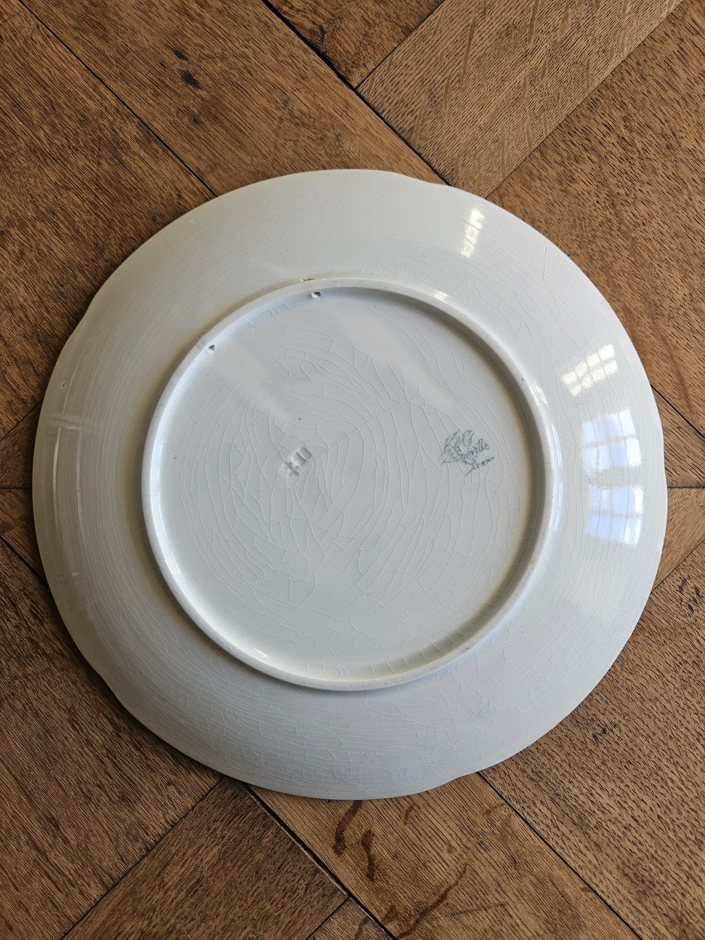 Assiette décorative K&G Lunéville