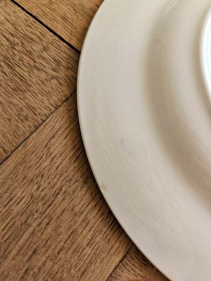 Assiettes plates Digoin, Basque