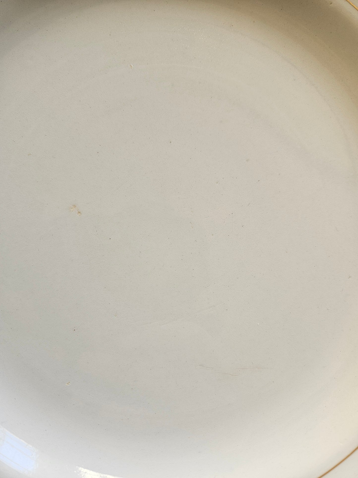 Plat rond K&G Lunéville, Régence