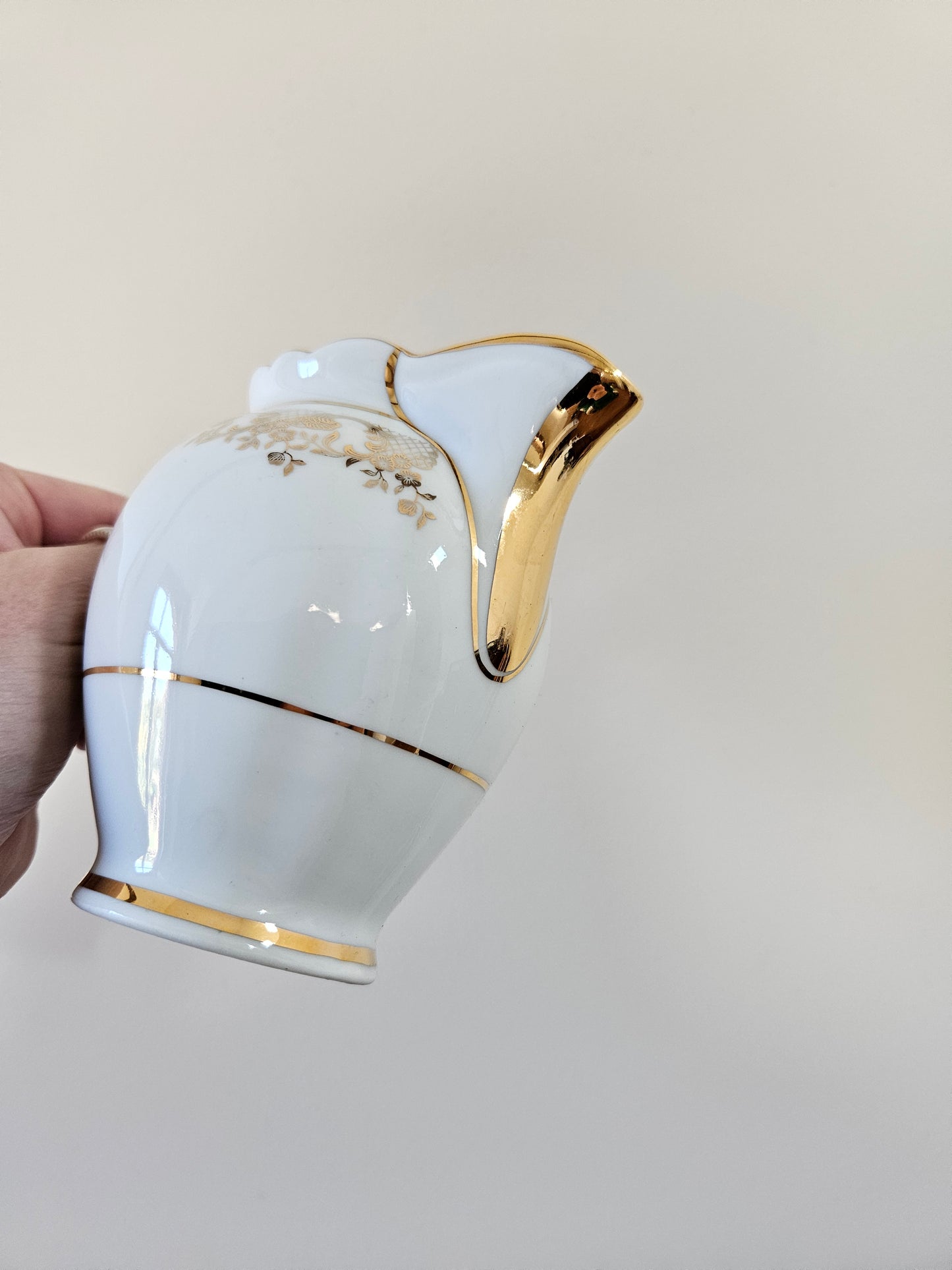 Tasses en porcelaine, dorées