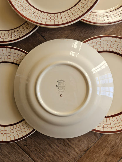 Assiettes plates Longchamp, Colmar
