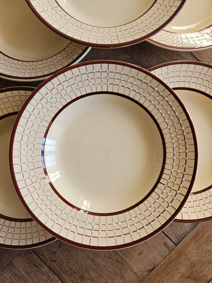Assiettes creuses Longchamp, Colmar