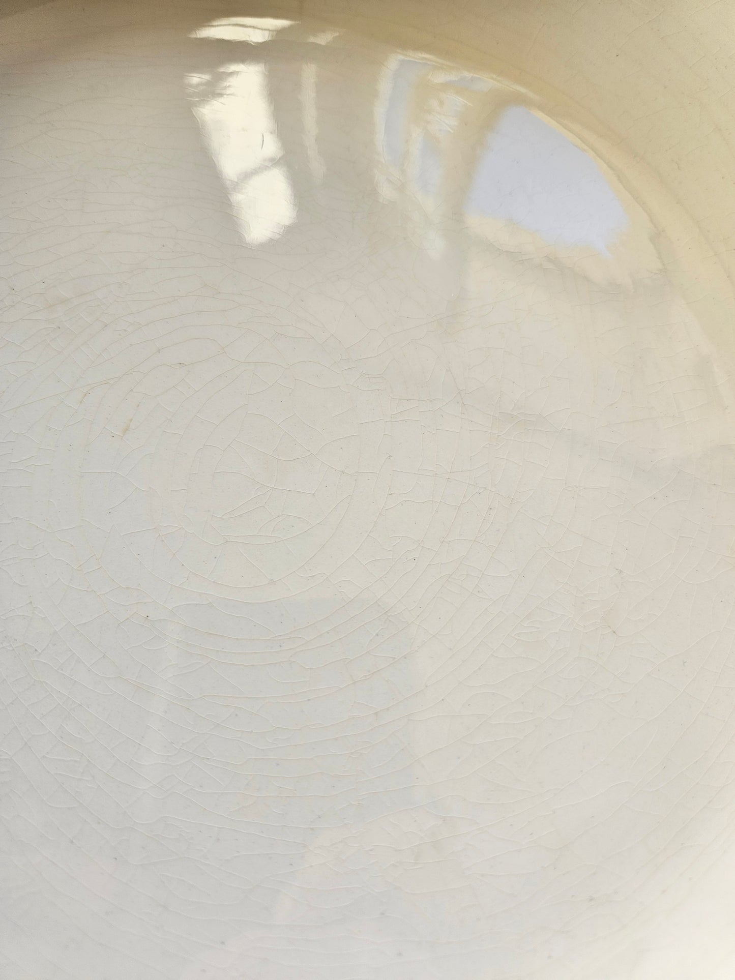 Plat creux Digoin, décor vert