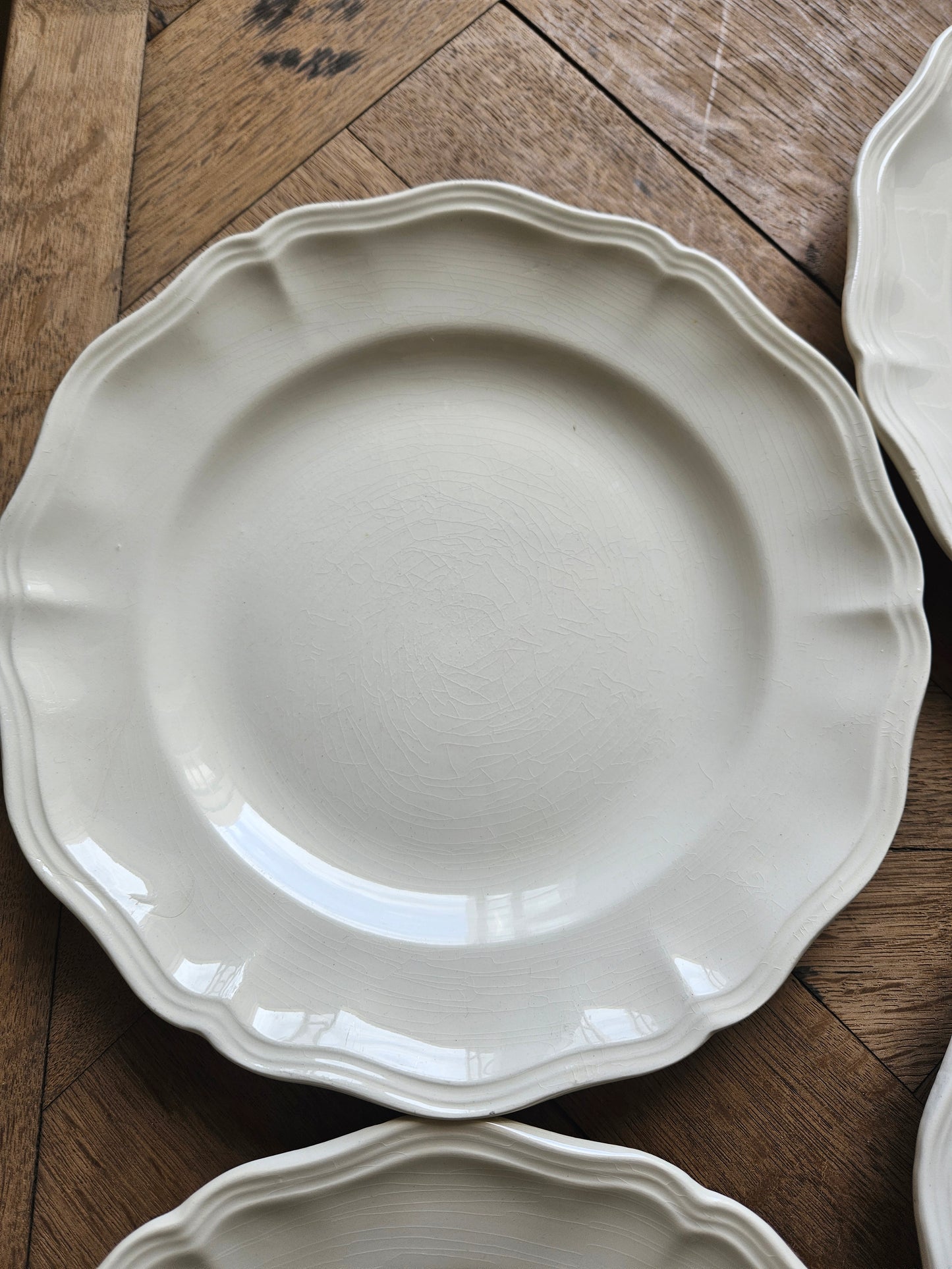 Assiettes plates Sarreguemines, Rohan