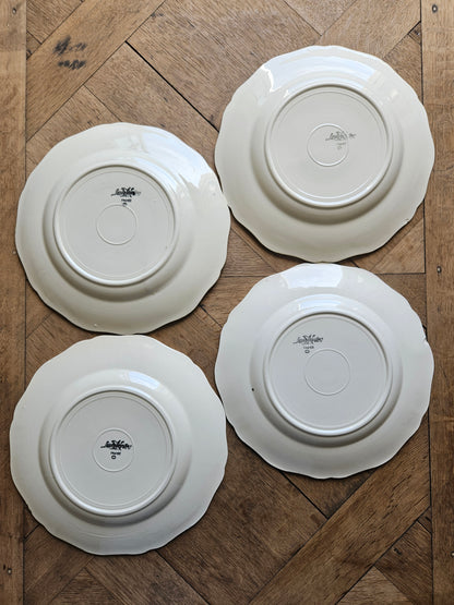 Assiettes plates Sarreguemines, Rohan