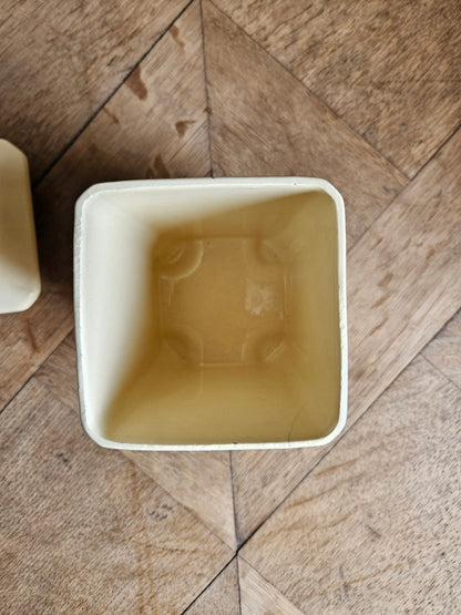 Pot à épices Badonviller, petites fleurs