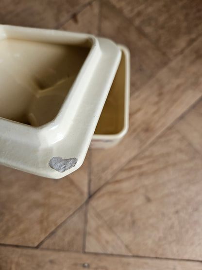 Pot à épices Badonviller, petites fleurs