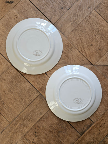 Assiettes dépareillées