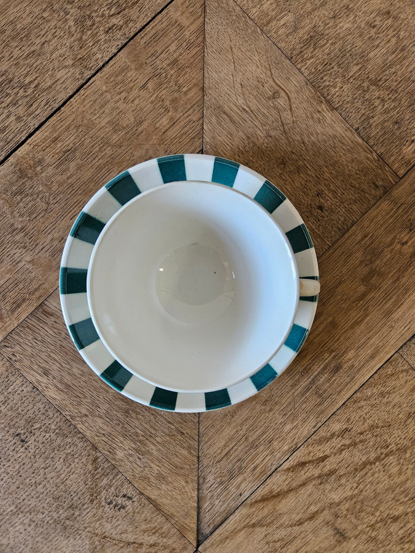 Tasse à damier Digoin